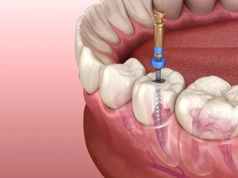 Limpieza de conductos dentales